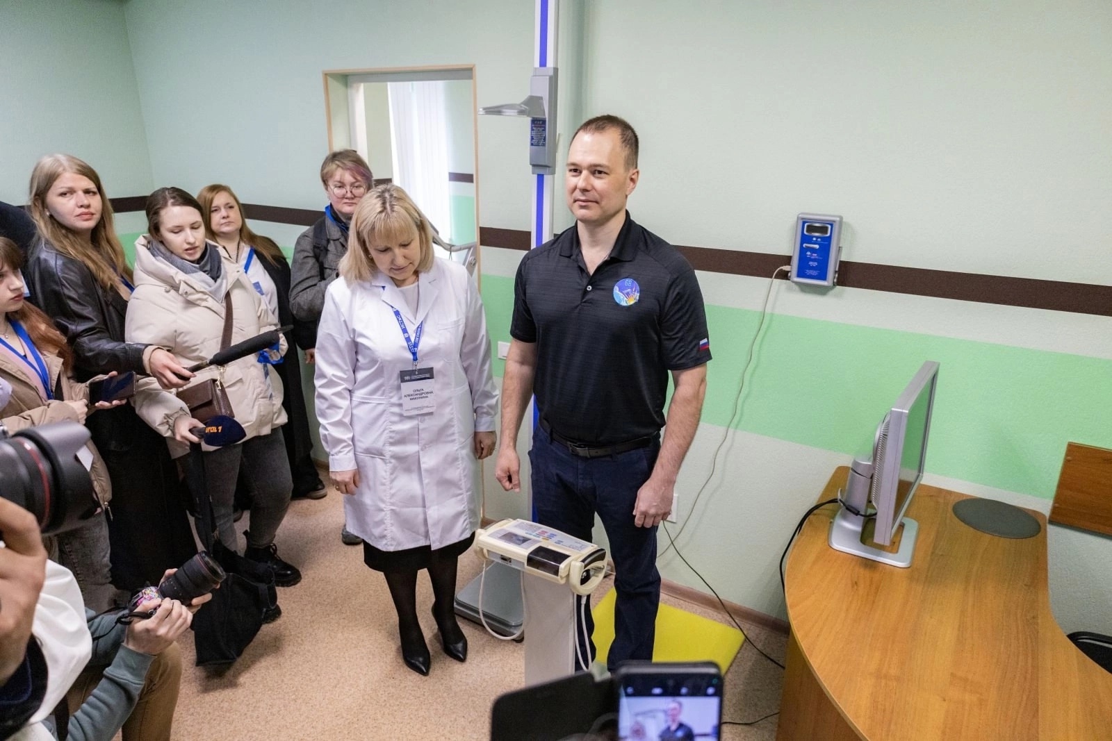 В ИСТиС провели оценку здоровья настоящему космонавсту